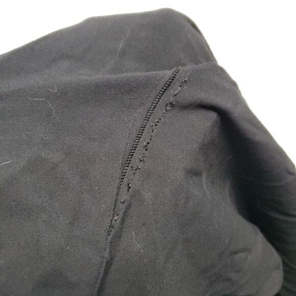 MADEWELL black elastic waist cuffed track lightweight trousers XS F5714 - Picture 11 of 13